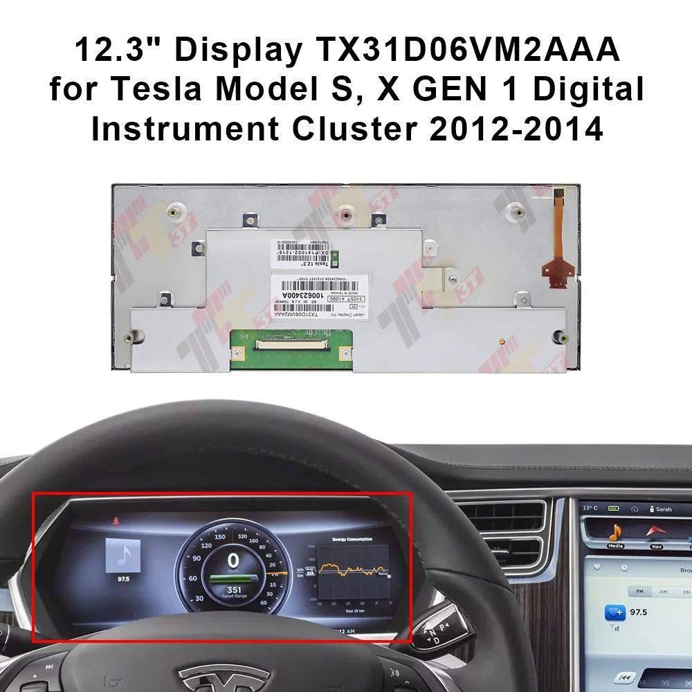 テスラModelS Model X 2014 2019センターディスプレイベゼル Tesla Car and Truck Instrument Clusters for sale | eBay
