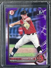 Sims, Landon - 2022 Bowman Draft Paper - 117/250-INV