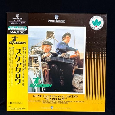 Scarecrow Laser Disc 1973 Gene Hackman Al Pacino Drama Road Movie Used