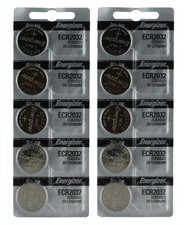 10 NEW Energizer CR2032 ECR 2032 3v Lithium Battery Exp.2021 CR 2032