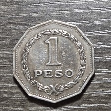 1967 Colombia 1 Peso    ****Free Combined Shipping****