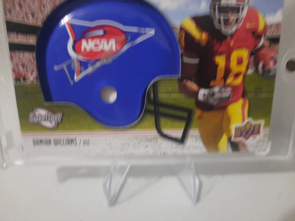 2010 Upper Deck NCAA Sweet Spot - Rookie Damian Williams Variations 6/50 USC - Image 4 of 4