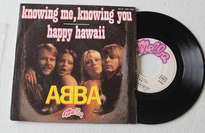 ABBA , Knowing Me Knowing You / Happy Hawaii , 45 Touren
