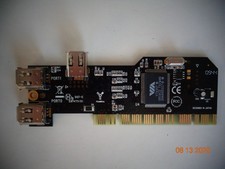 SYBA SD-LP-VT3F Firewire IEEE1394A Card Low Profile new