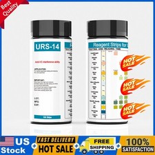 URS-14 100strips Urinalysis Reagent Test Paper Parameters Test Strips Leukocytes