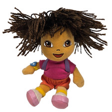 TY Beanie Baby Dora The Explorer 2005 7"