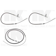 3xNK HANDBREMSSEIL HINTEN LINKS+RECHTS passend für MERCEDES E-KLASSE W124 S124