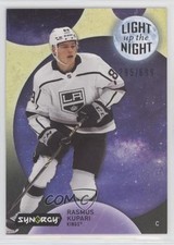 2022 Upper Deck Synergy Light Up The Night Neon Yellow 295/699 Rasmus Kupari 5b7