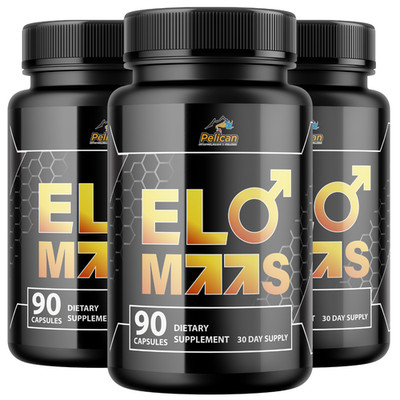 ELO MAAS- Bodybuilding & Men's Health Support- 3 Bottles- 270 Capsules