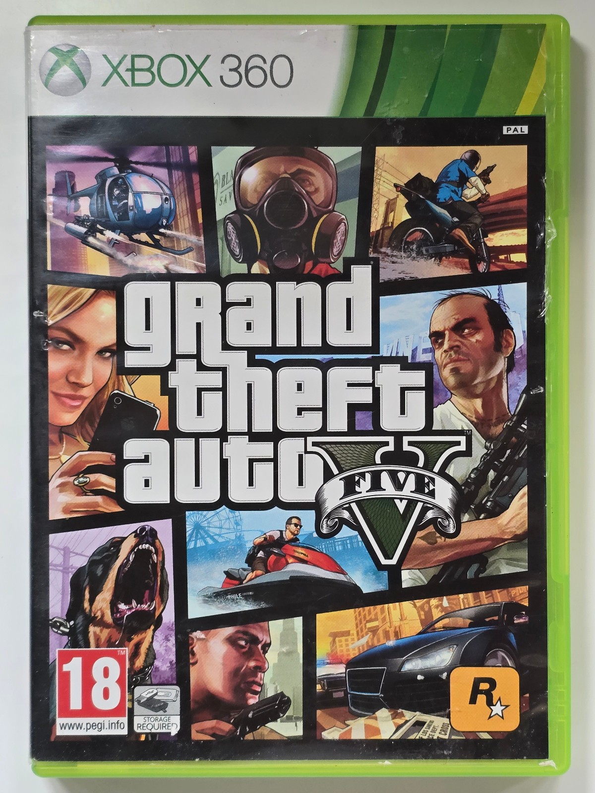 Grand Theft Auto V - Microsoft Xbox 360 , Complete , Map