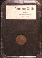 Romano-Gallic Empire Tetricus I | AD 271-274 | BI Double-Denarius | LOT O-6