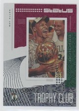 2019-20 Panini Status Trophy Club Red Ray Allen #11 HOF uk2