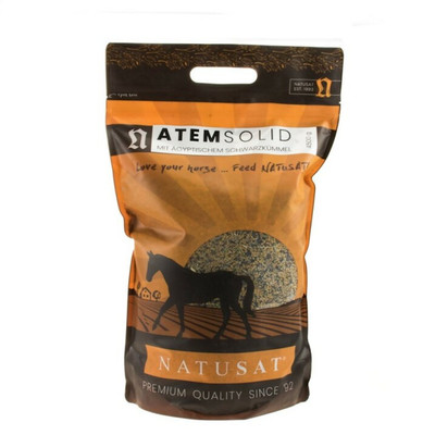 Natusat Atemsolid plus Schwarzkümmel für Pferde 4,5kg (11,10 /1kg)