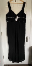 Long black evening gown - Evans size 26
