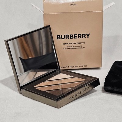Burberry バーバリー　アイシャドウパレット02 MOCHA モカ Burberry MOCHA 02 Eye Palette With Brushes & Velvet Pouch NIB! $62
