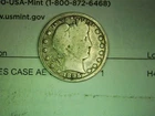 1895 Barber Quarter 25 cents Silver AG Details