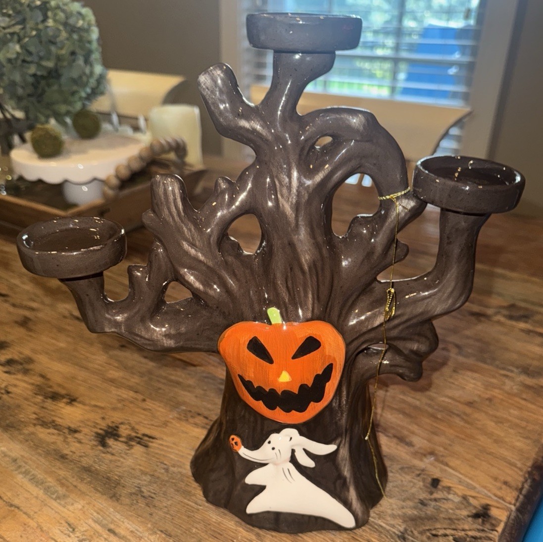 Disney Exclusive Nightmare Before Christmas Zero Candelabra 