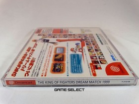 THE KING OF FIGHTERS DREAM MATCH 1999 99 SEGA DREAMCAST IMPORT JAP JAPANESE
