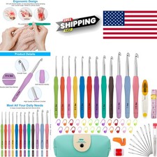 Perfect Crochet Gift Set for Beginners and Experienced Crafters with Accessories