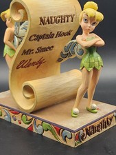 Walt Disney Showcase Jim Shore Tinkerbell - Have You Been Naughty or Nice