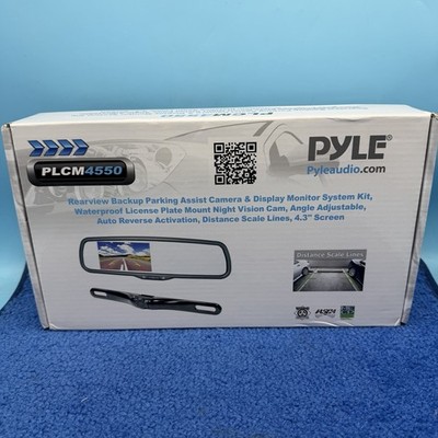 Pyle PLCM4550  Rearview Backup Parking Assist Camera & Monitor