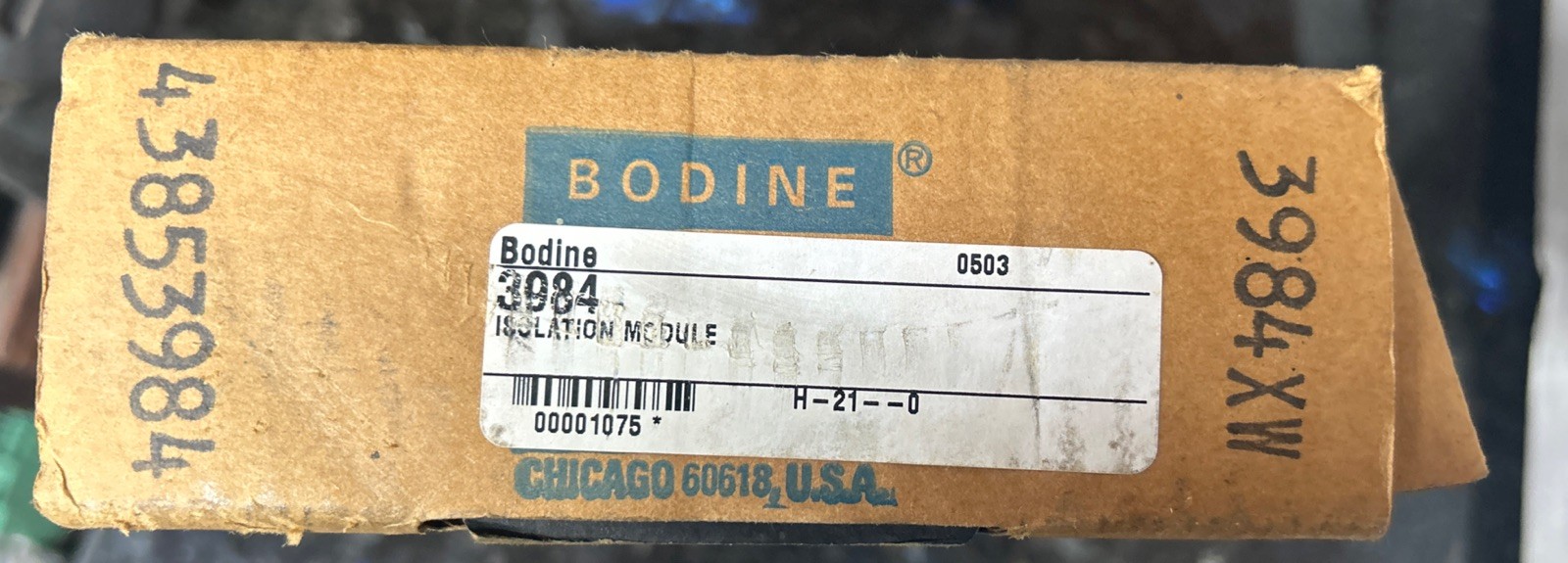 BODINE ELECTRIC 3984 / 3984 (NEW IN BOX)