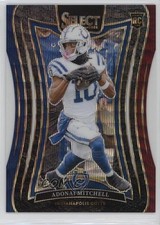 2024 Panini Select Suite Level Tri-Color Prizm 125/149 Adonai Mitchell #301 8d4