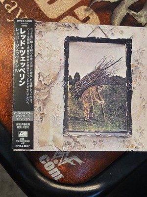 Led Zeppelin IV Japan CD OBI WPCR-16087 2014 Remaster Mini Cd