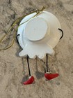 The Dish Ran Away With the Spoon Ceramic Ornament Vintage Storybook Character — photo 3