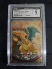 **MISCUT** Charizard Topps Chrome 2000 Red Logo Series 1-6 CGC 9