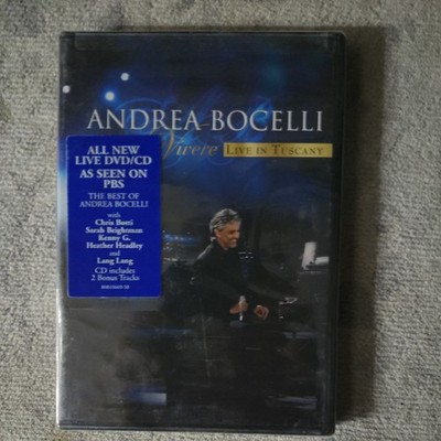 Andrea Bocelli: Vivere: Live in Tuscany (DVD, 2007)