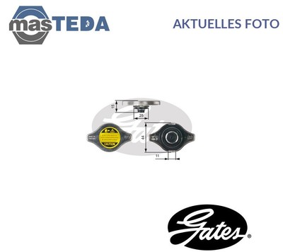 RC127 KÜHLMITTEL AUSGLEICHSBEHÄLTER DECKEL GATES FÜR DAEWOO CIELO 1.5 1.5L