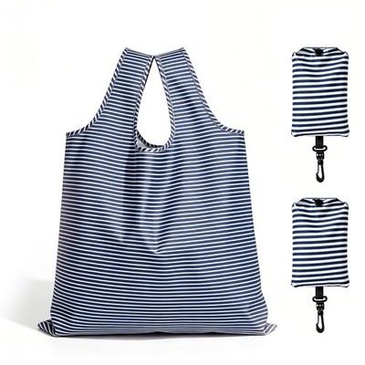 2 Pack Reusable Shopping Bags Foldable Heavy Duty Large Grocery Tote Bag Flor...