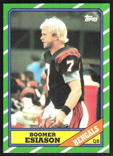 1986 Topps Boomer Esiason Cincinnati Bengals #255