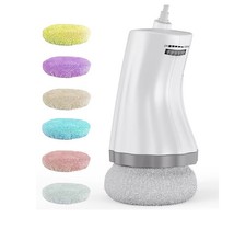 Corded Handheld Vibrating Anti-Cellulite Massager White/Gray Arms Back