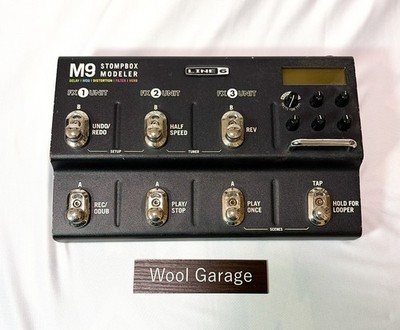 LINE 6 M9 Stompbox Modeler Multi Effects Pedal For Parts Display