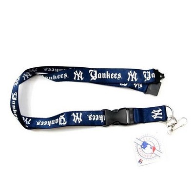 New York Yankees MLB Old English Lanyard