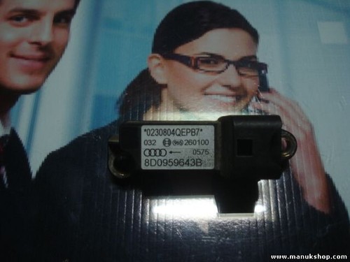 Airbagsensor Airbagsteuergerät Audi A4 8D0959643B 8D0 959 643 B 8DO959643B
