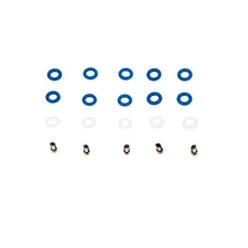 Fuel Injector Rebuild Repair O-Ring Kit for Volvo 2.3L 2.4L 2.5L Turbo 1998-2009