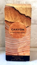 BATH & BODY WORKS CANYON COLOGNE MEN 3.4 OZ NEW
