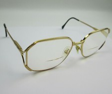 BerDel Steroflex Barbara Eye Glasses Goldelectroplate 54-15-125 Made in Italy
