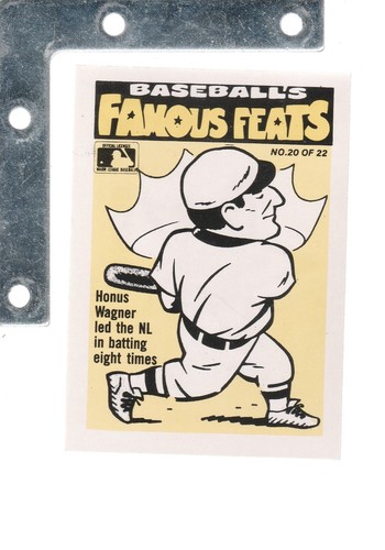1986 Fleer Baseball's Famous Feats/w Sticker INSERT Pick From List Up To 35%OFF - Picture 77 of 84