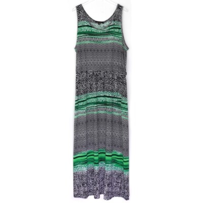 Fever Women's Green Summer Sleeveless Tank Maxi Dress w/ Side Slits Size XXL | eBay Fever Women's Green Summer Sleeveless Tank Maxi Dress w/ Side Slits Size XXL | eBay