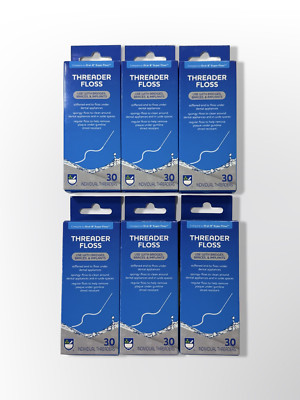 Unopened Rite Aid Threader Floss 30ct - Lot of 6