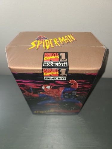 Spider-Man Marvel Comics Snap Together Model Kit Level 1 1996 New Factory Sealed - Picture 5 of 6