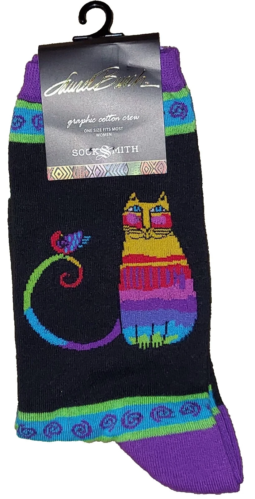 Calcetines de Mezcla de Algodón Laurel Burch para Mujeres