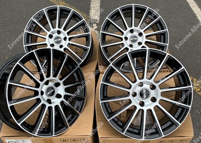 Alufelgen 19 Zoll Fox MBM für Audi a3 2003 a4 b4 b5 b6 b7 b8 b9 5x112