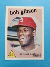 BOB GIBSON 2006 TOPPS ROOKIE OF THE WEEK BASEBALL CARD # 19 F2738. rookie card picture