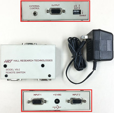 2:1 Hall Research Automatic Video Priority Switch VGA HD15 2 Channel D-Sub VS-2