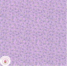 Kaufman LITTLE BLOSSOMS 21888220 Purple FLOWERHOUSE Quilt Fabric 30's REPRO